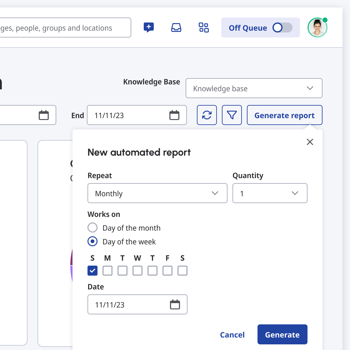 Unnecessary functions added to the popover which isn't critical to the task at hand.