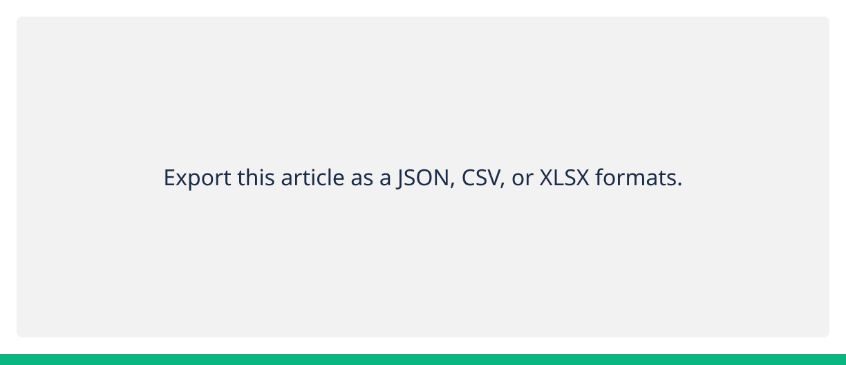 Sentence case body text with a comma between acronyms.