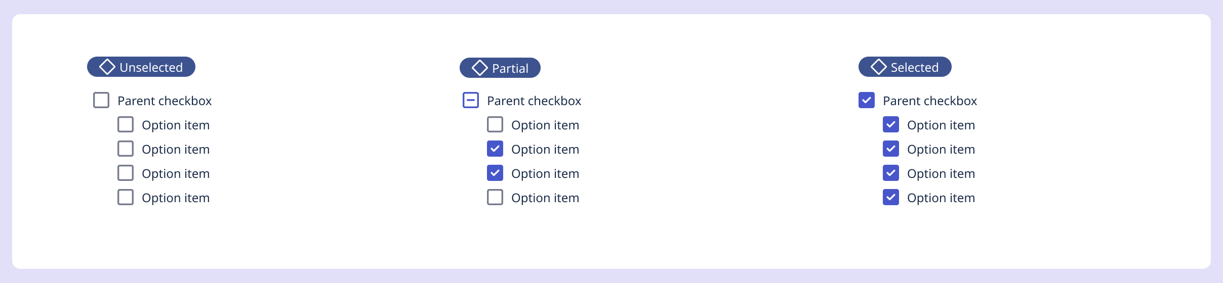 Checkbox Nested Group Form Fied