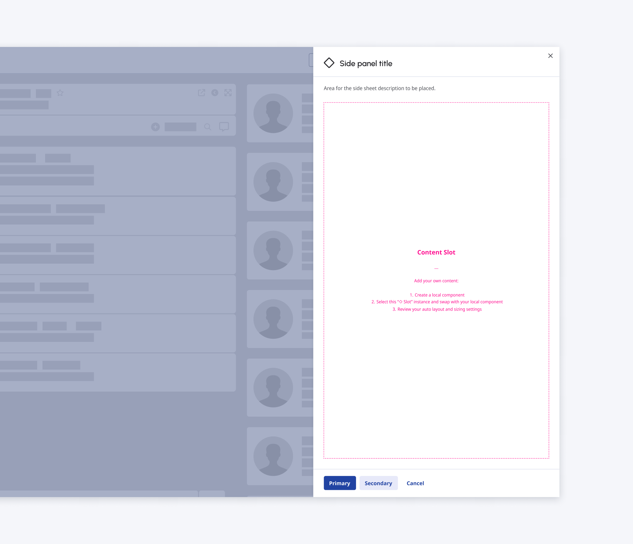 modal - medium variant