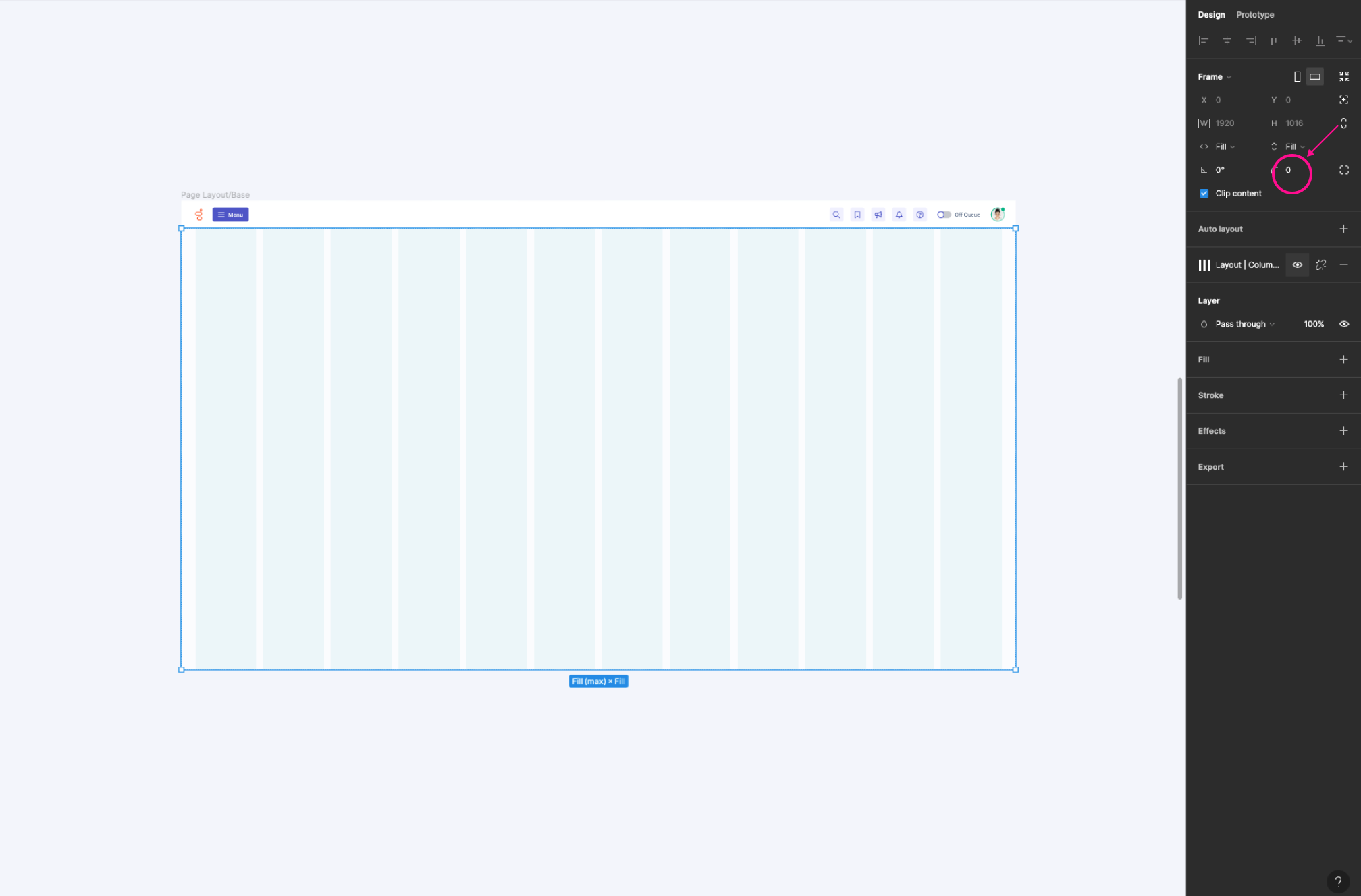 Temporarily hide a grid in the properties panel
