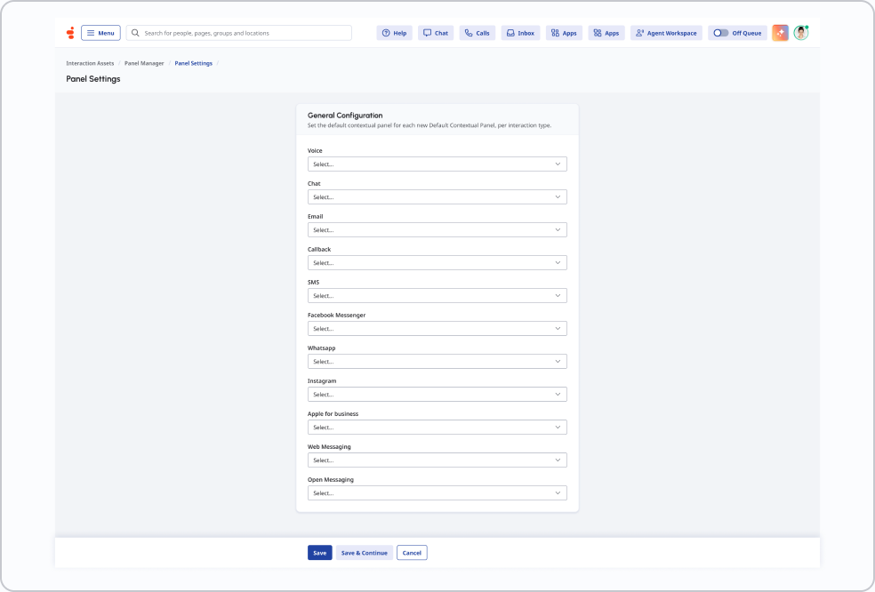 Suitable form width