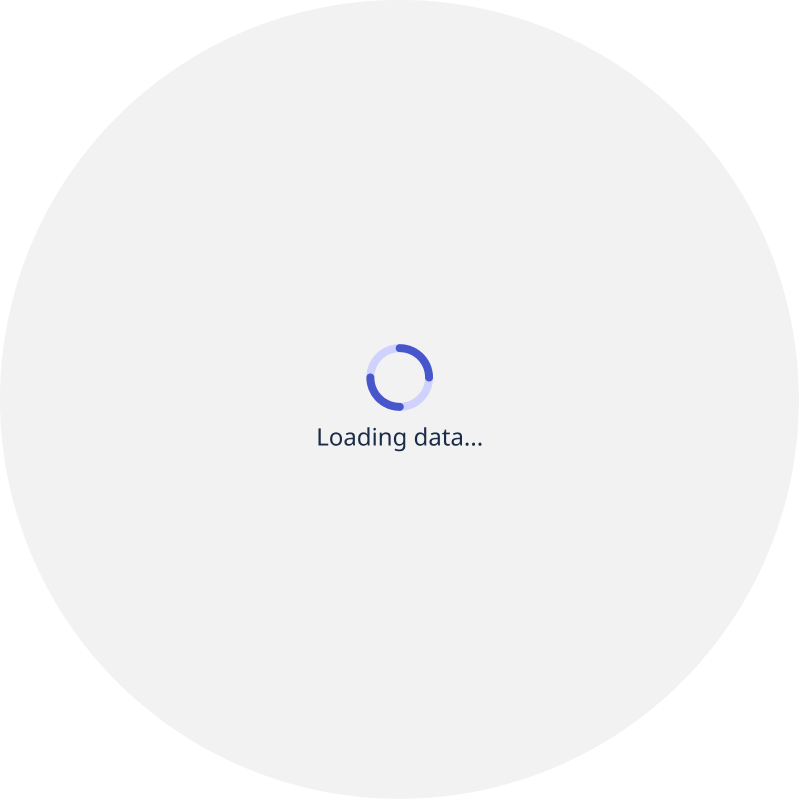Loading pie chart