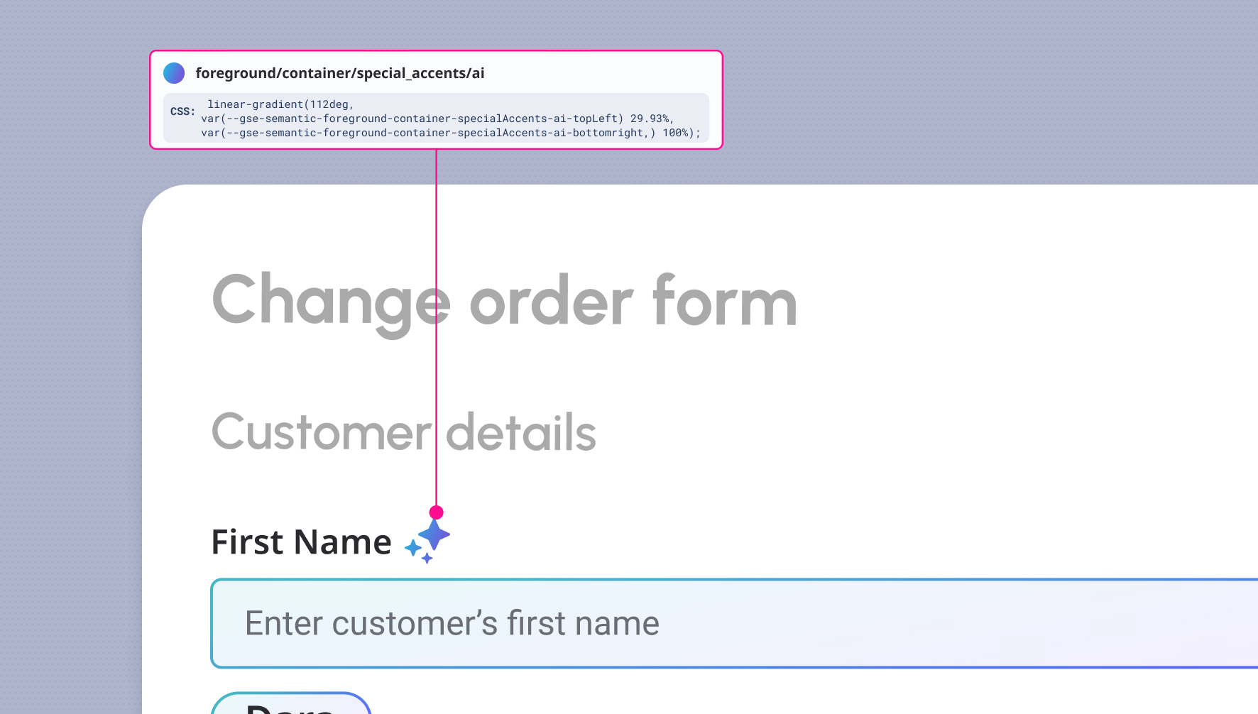 The AI foreground color.