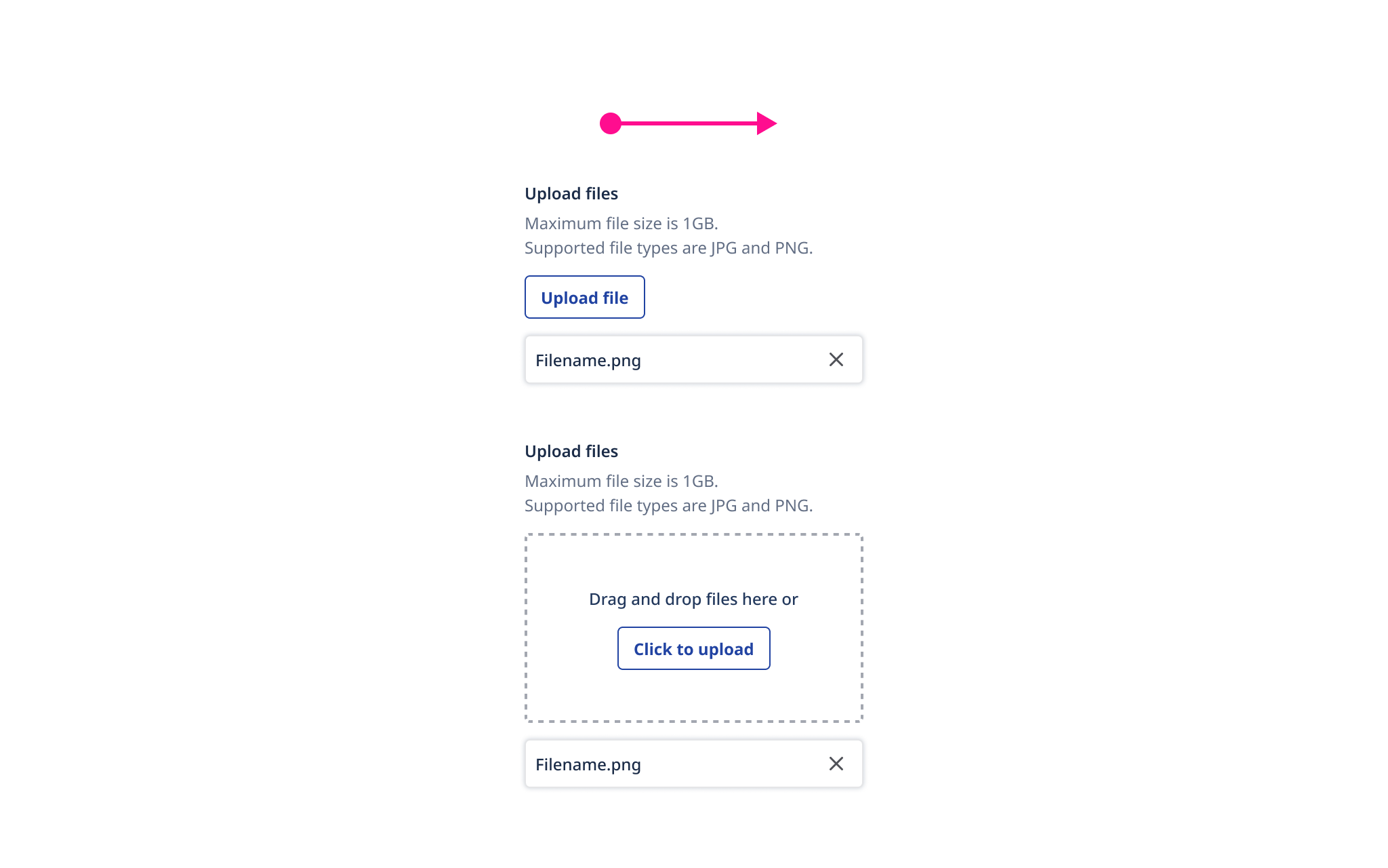 Focus order of the form reads from left to right.