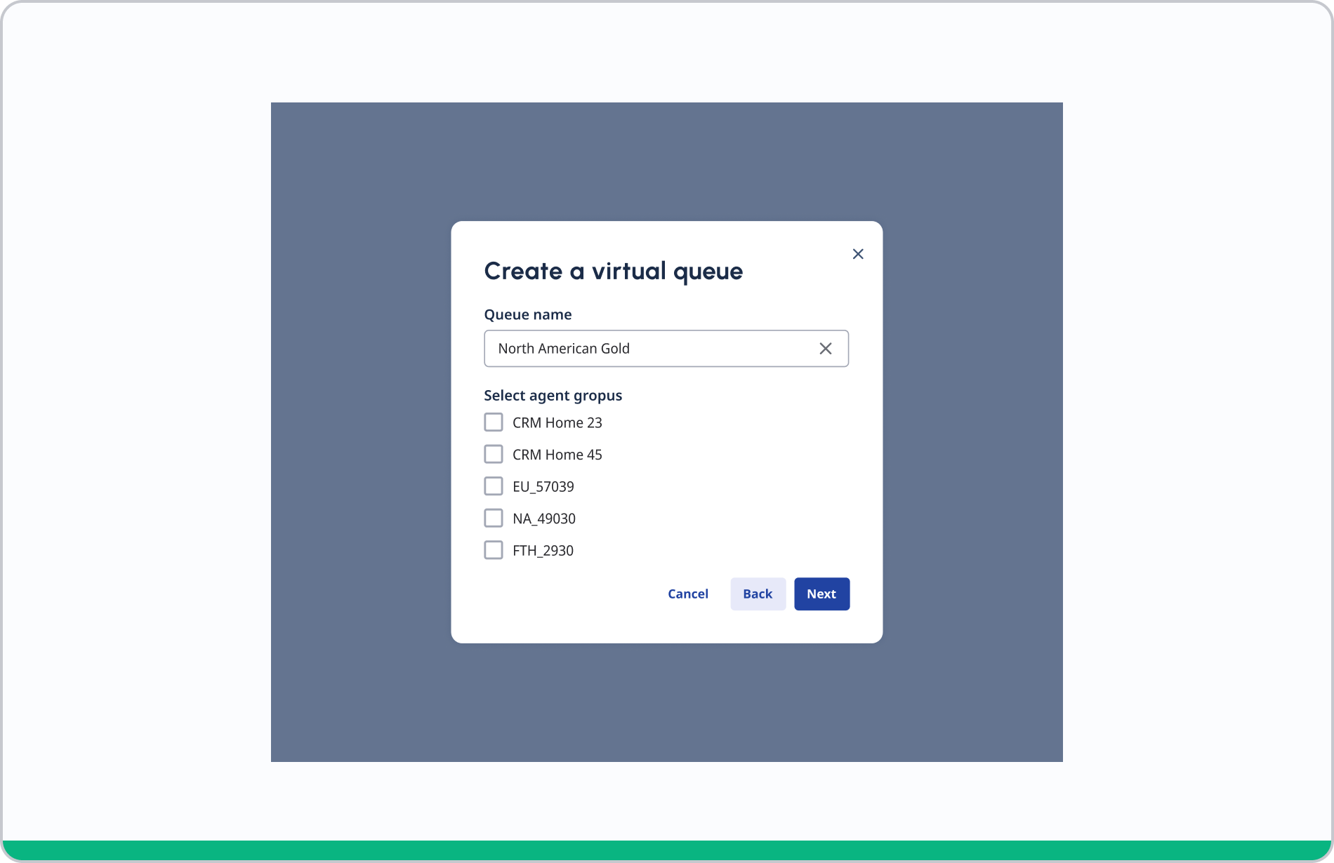 A simple and concise modal. 