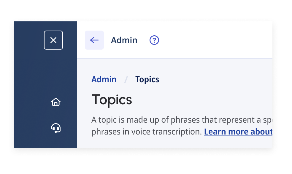 The first page from the navigation is the first breadcrumb.