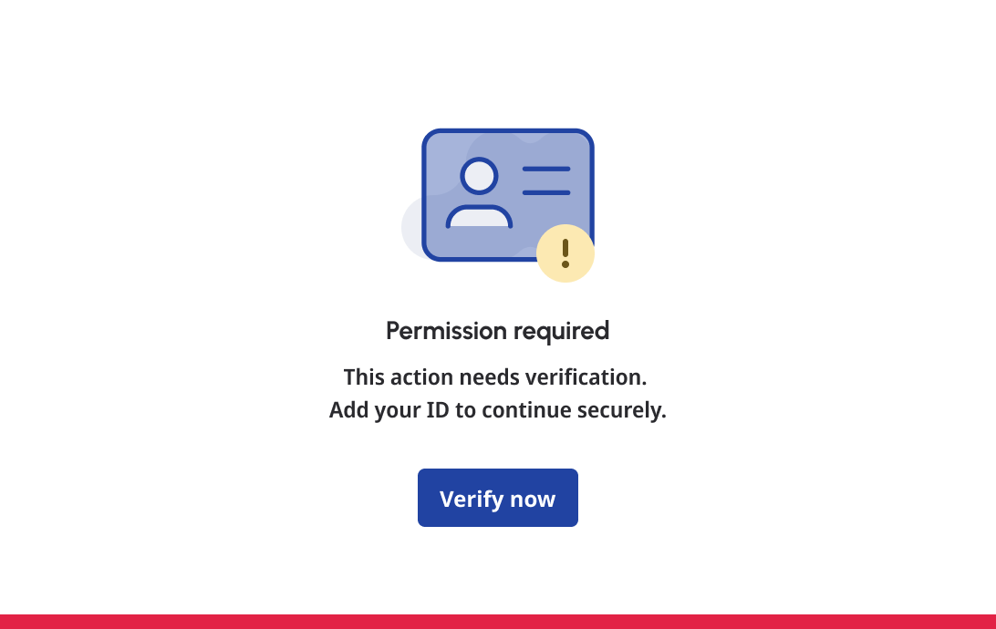 Blank state using a small background gradient with a horizonally wide illustration. 