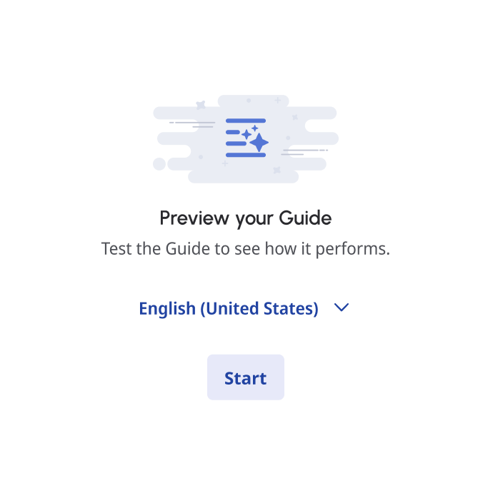 AI Guides using the AI Functions icon.