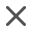 Dismiss icon