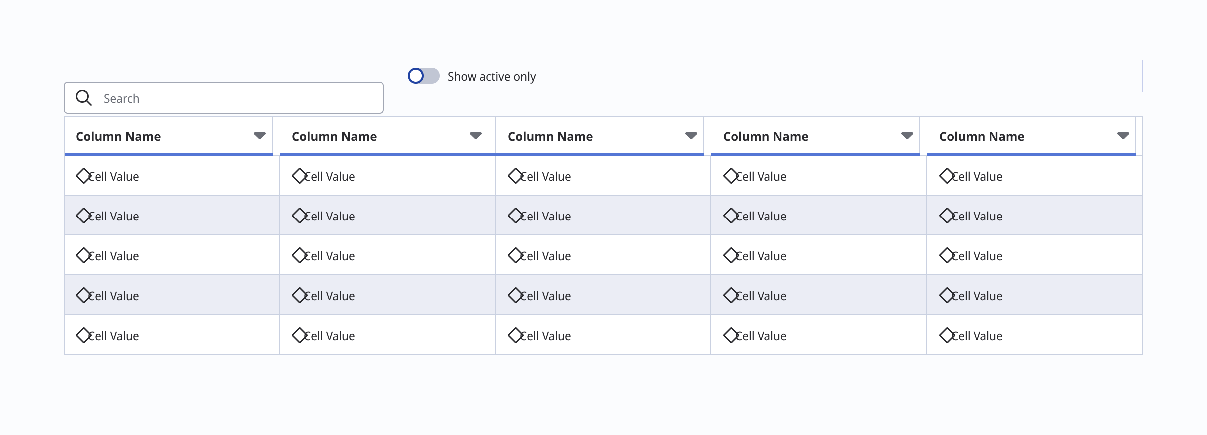Simple filter example