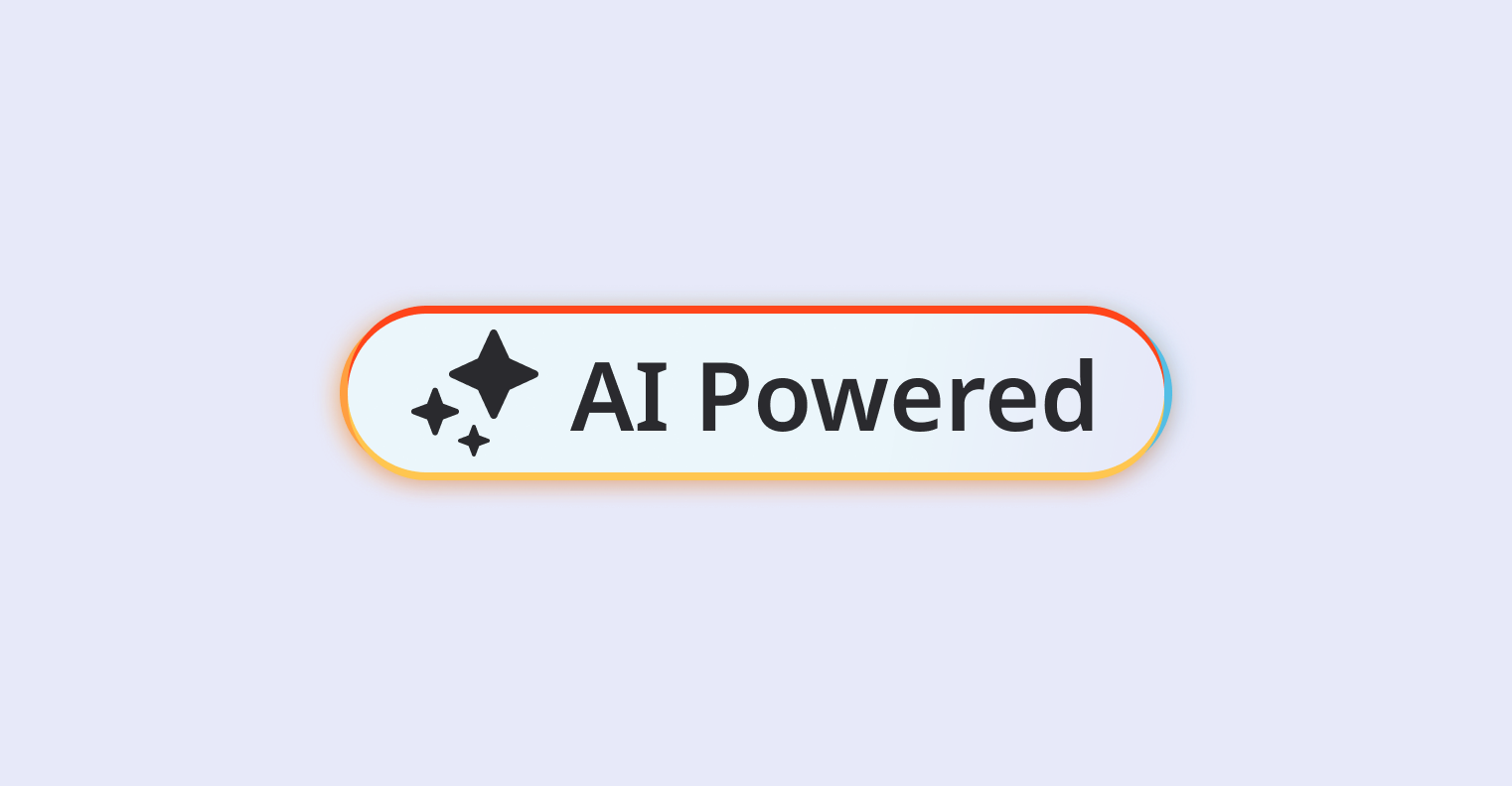 AI badge with sparkles stating "AI Powered".