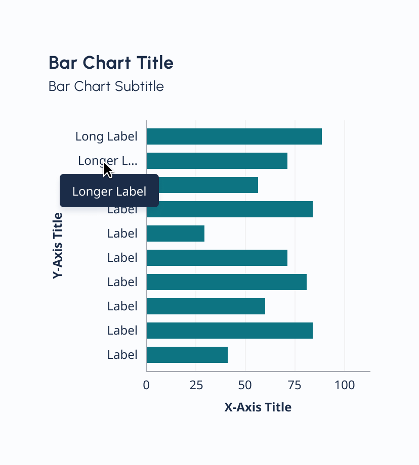Single column tooltip