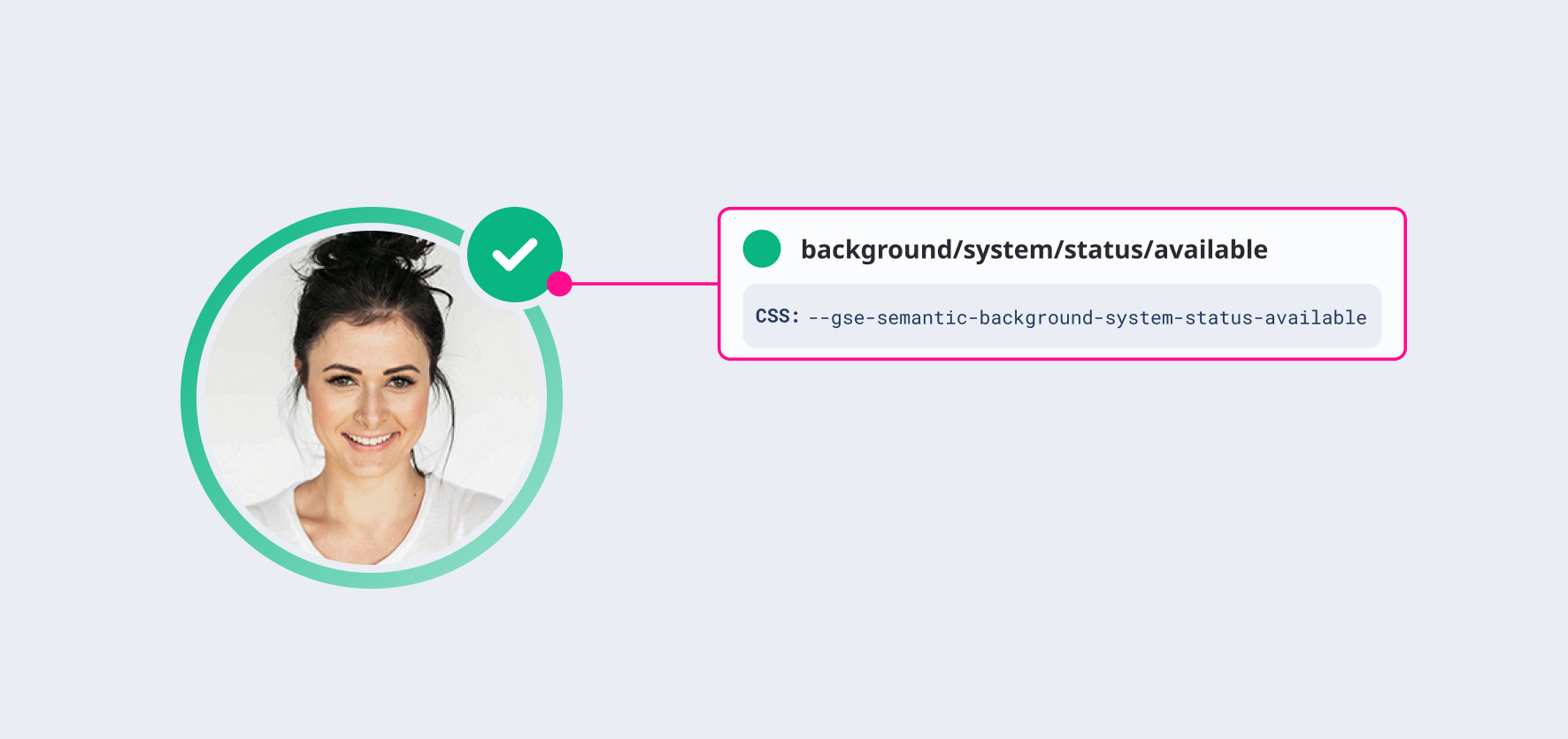Avatar is the component that take the most advantage of status colors.