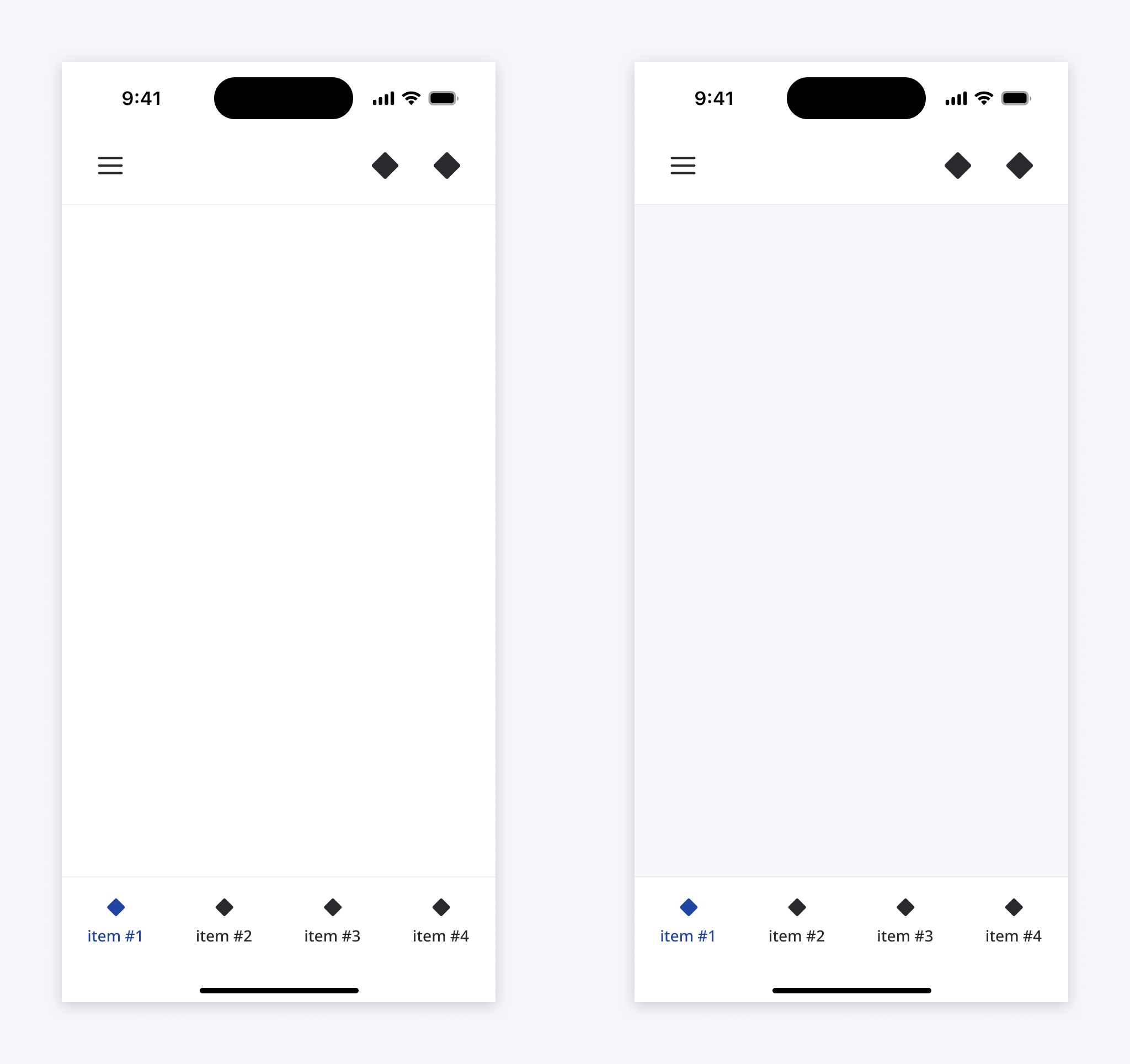 App Template Showcase