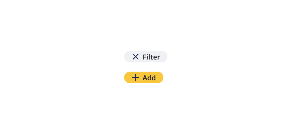 Badges stating 'filter' and 'add'.