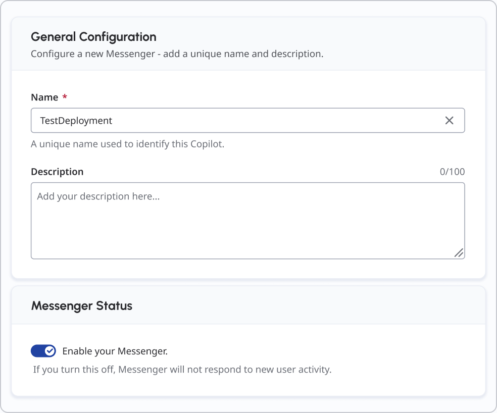 Form sections on individual widgets