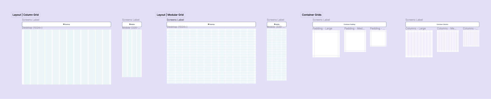 Grid styles options