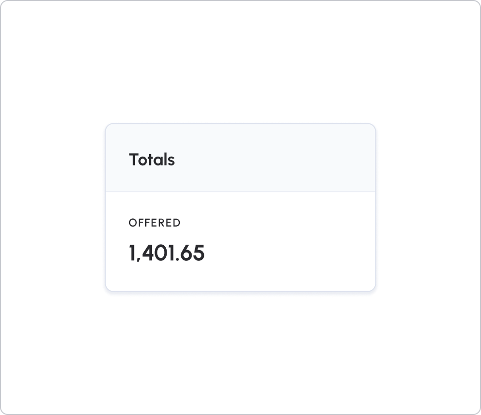 Subtle widget header colour 