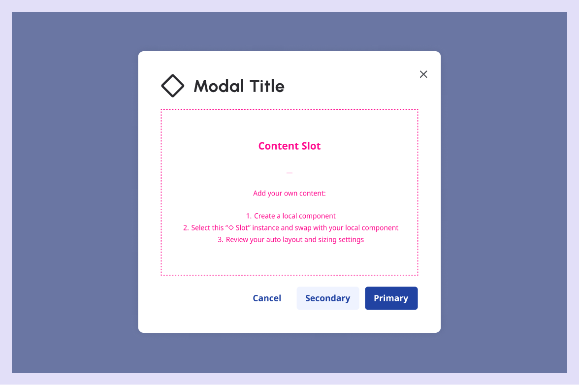 A basic modal