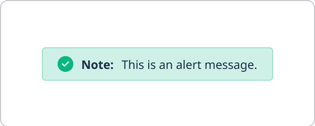 Status icons should be paired with semantic colors.