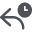 Back with clock icon