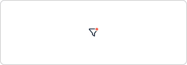 If your design includes an icon with indicator, this can be duotone if it improves visual communication. Is recommended to use a semantic color if it's associated with a status or Core Tomato if it's generic.