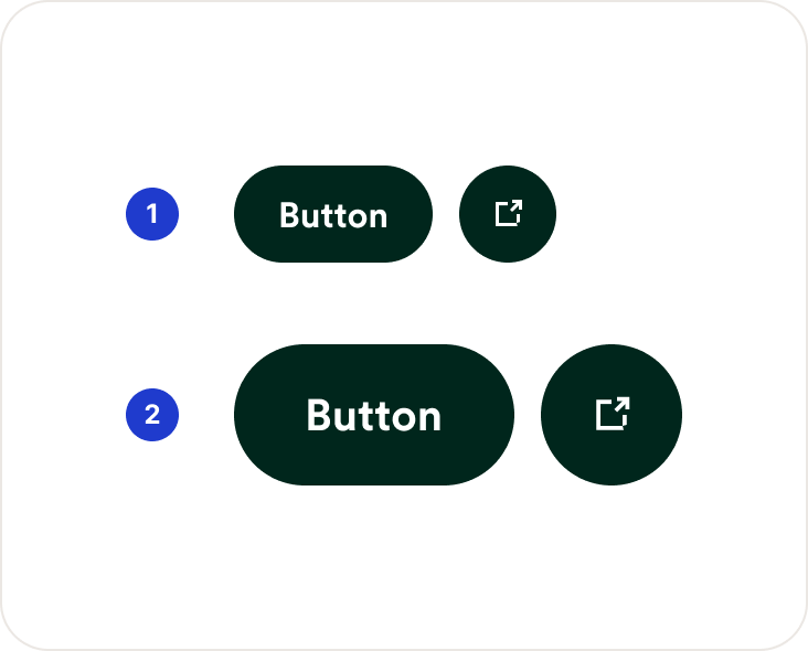 Button size illustration 1