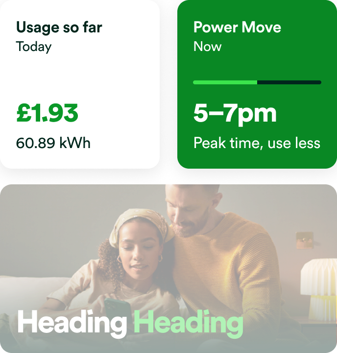 Two small cards example