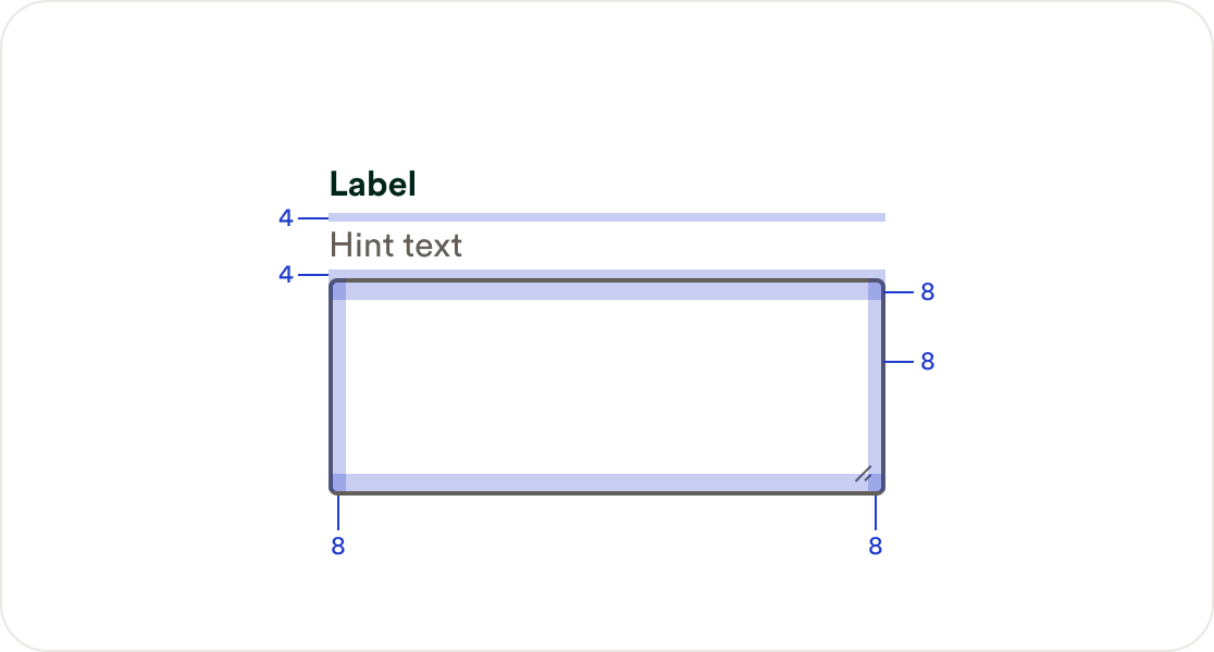 Text area field composition 2