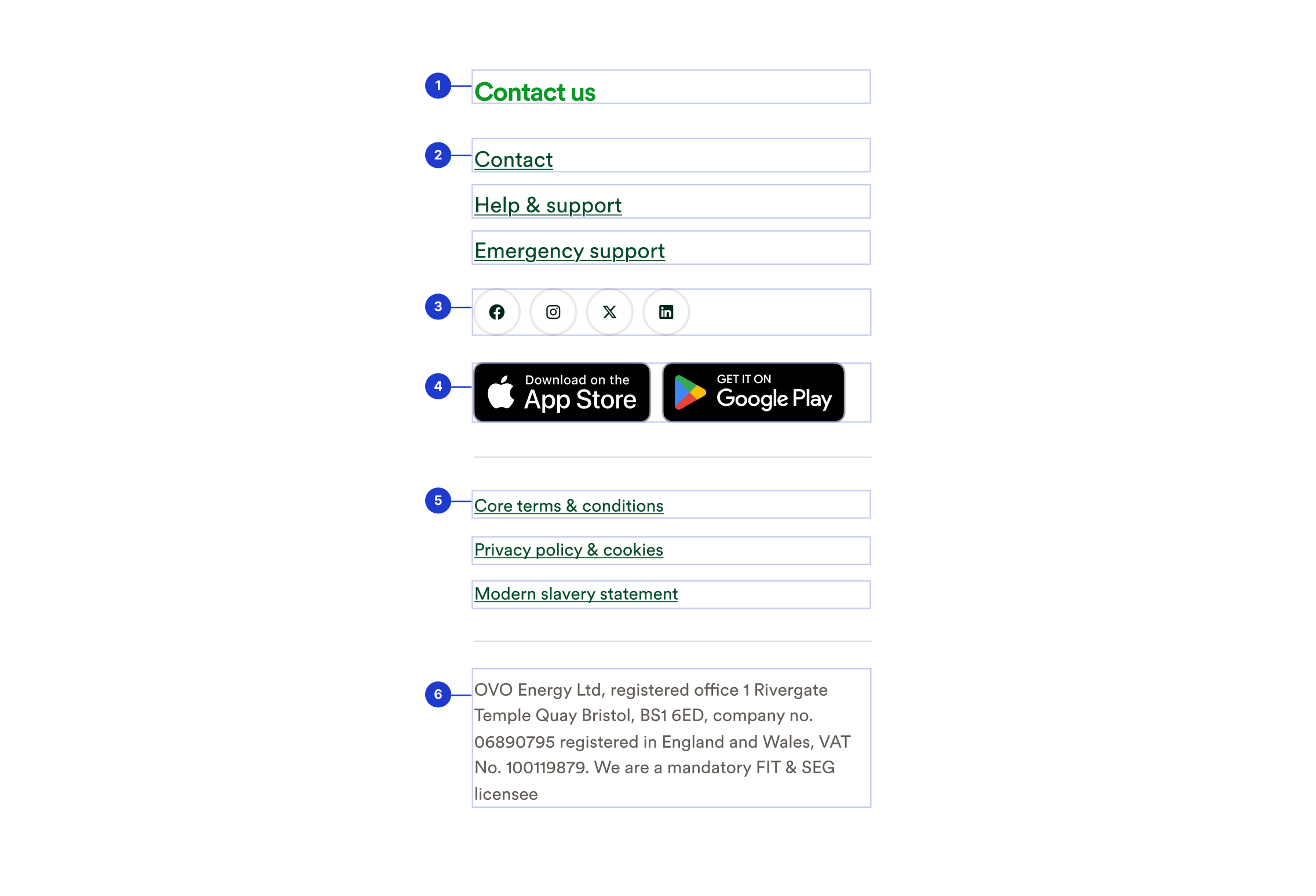 Footer composition 1