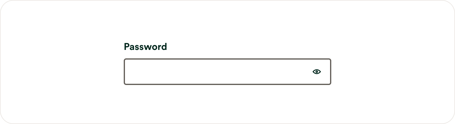 Password field illustration 1