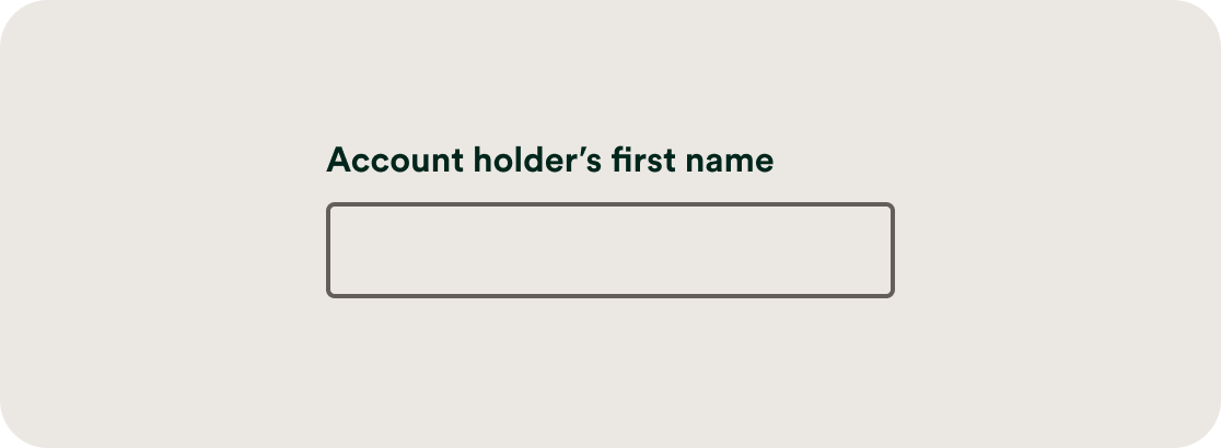 Text field illustration 1
