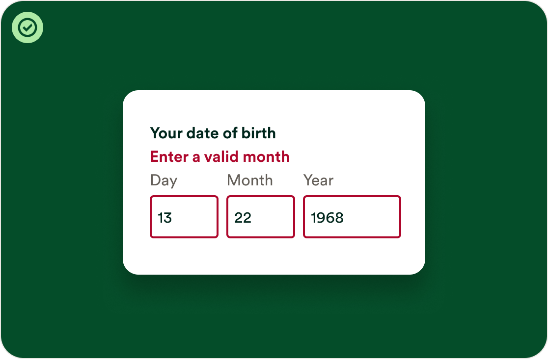 Date field usage illustration 2