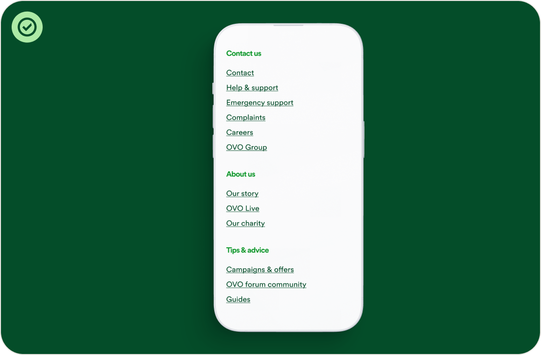 Footer usage illustration 1