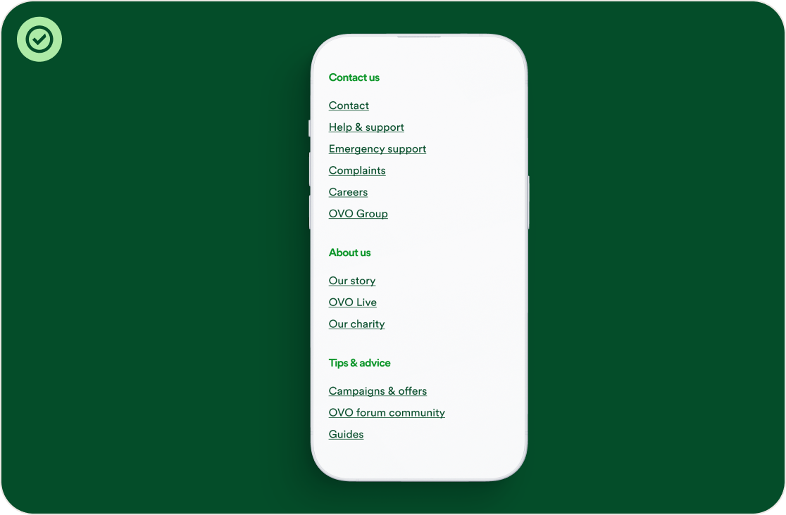 Footer usage illustration 1