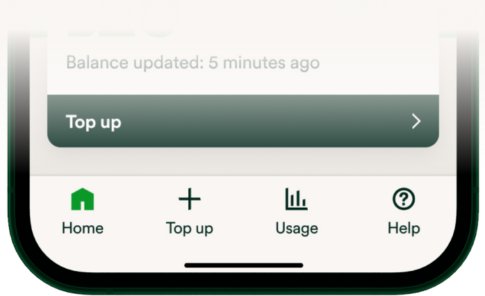 PAYG navtray example
