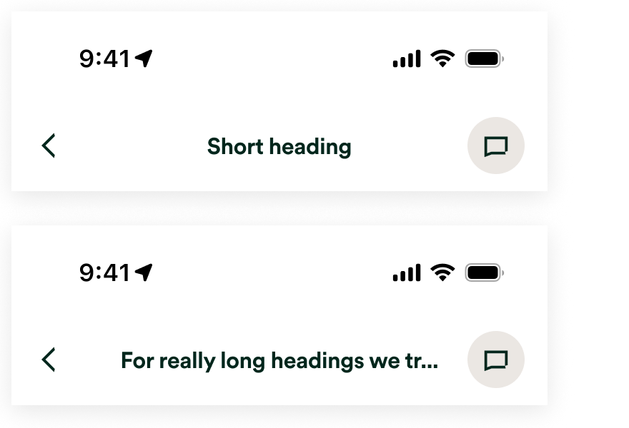 Layer 2 header - character limits