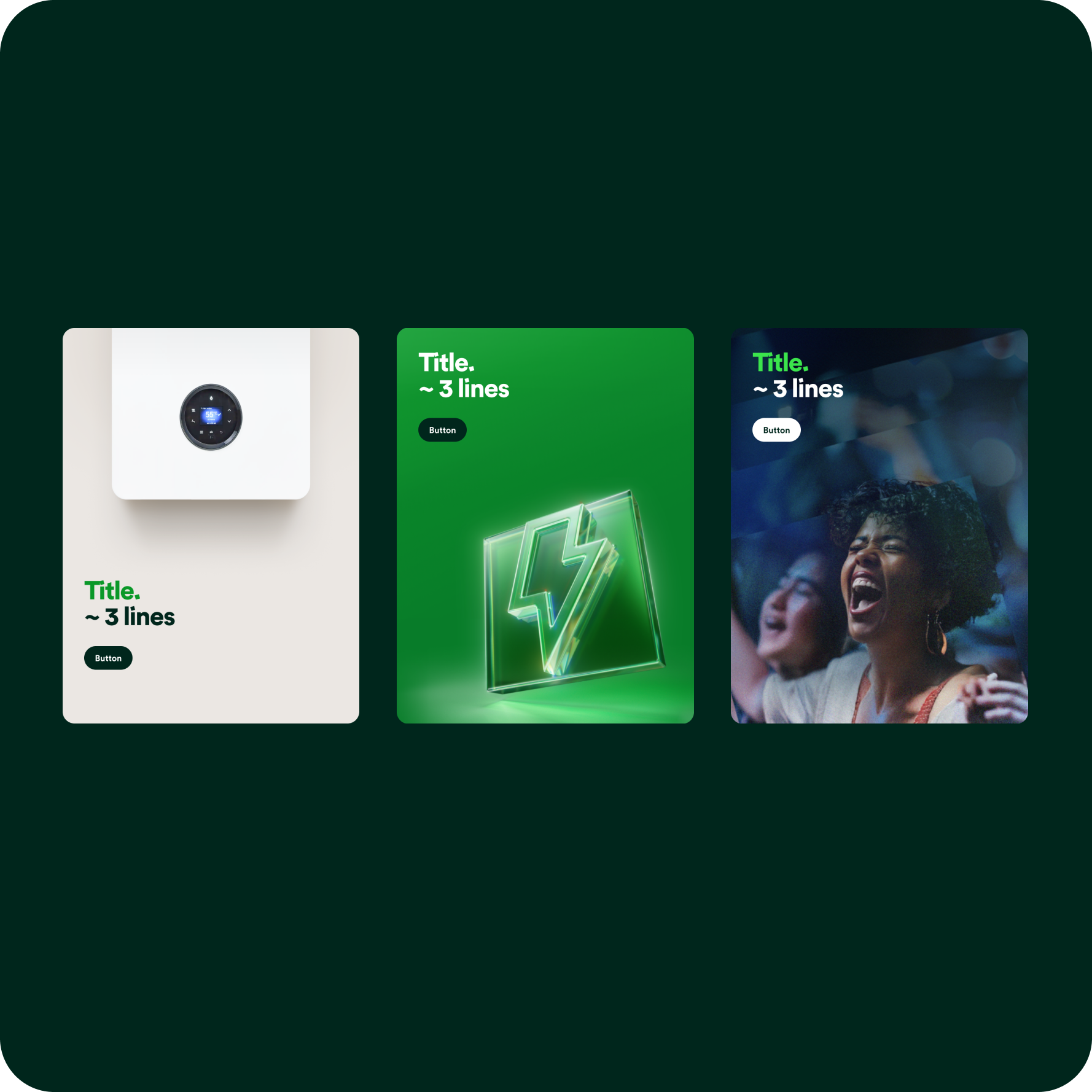 Promo card themes