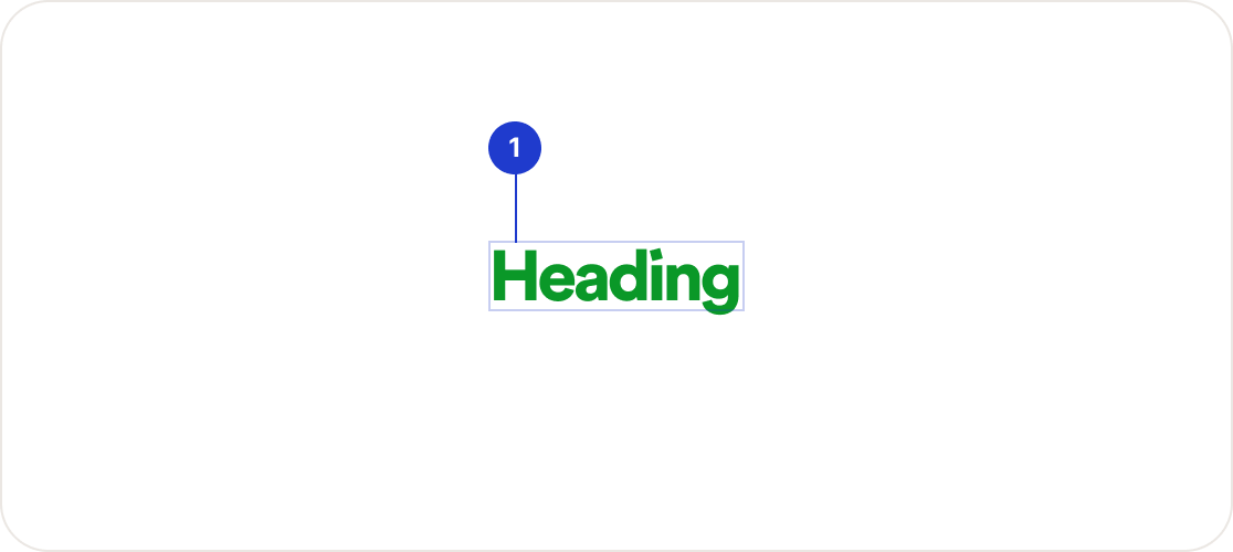 Heading composition 1