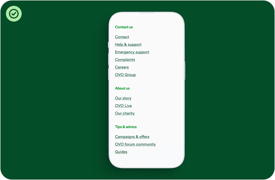 Footer usage illustration 1