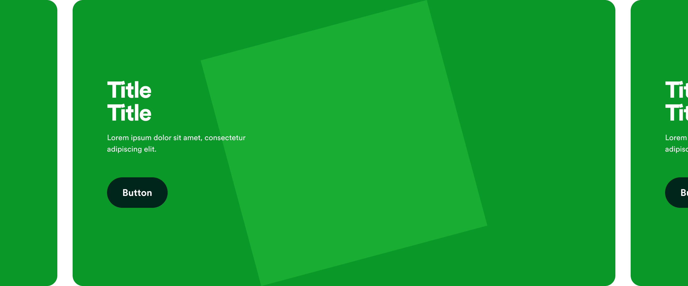 Homepage carousel card