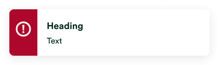 Severe notification example