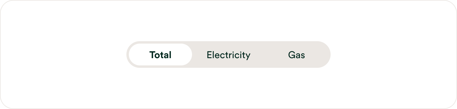 Segmented controls illustration 1