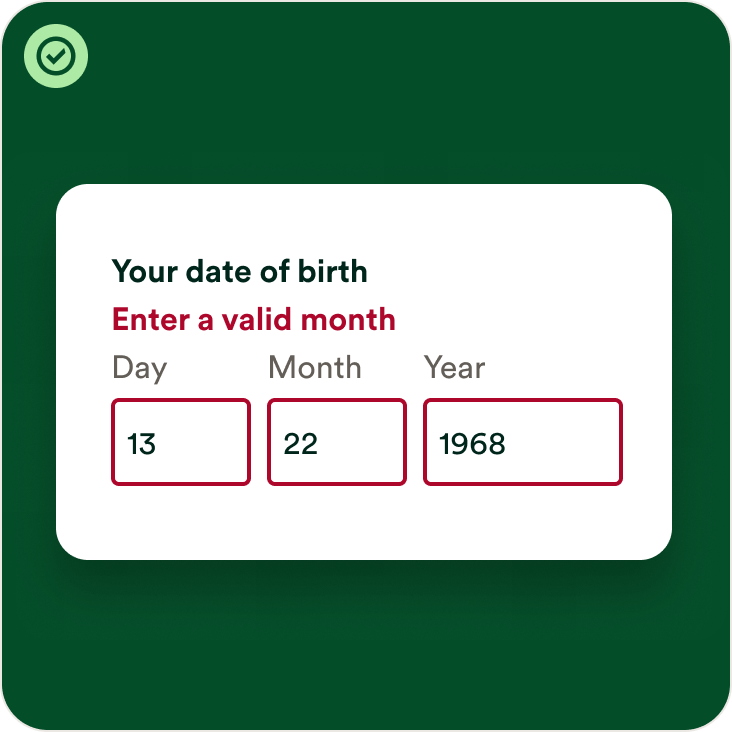 Date field usage illustration 2