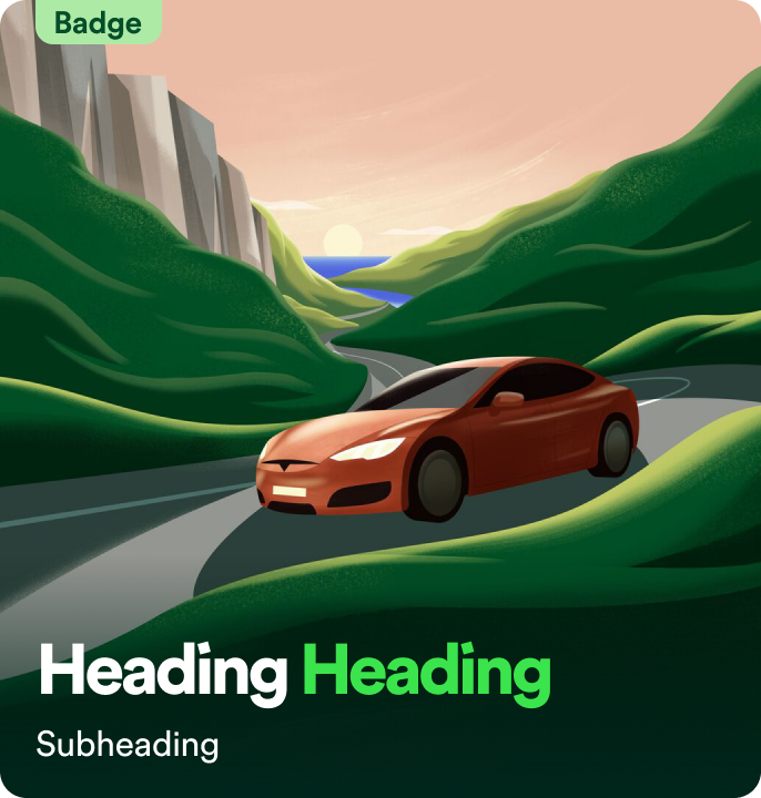 large card illustration