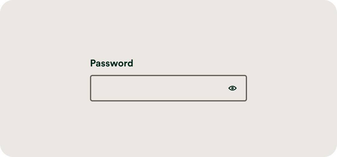 Password field illustration 1