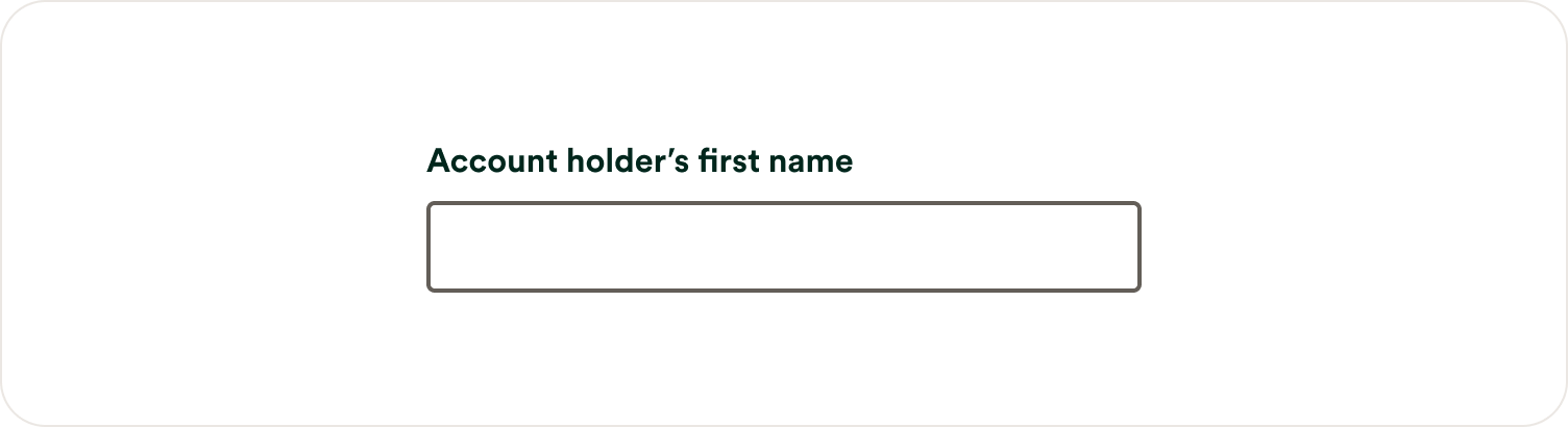 Text field illustration 1