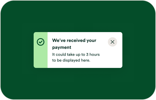 Notification usage illustration 6