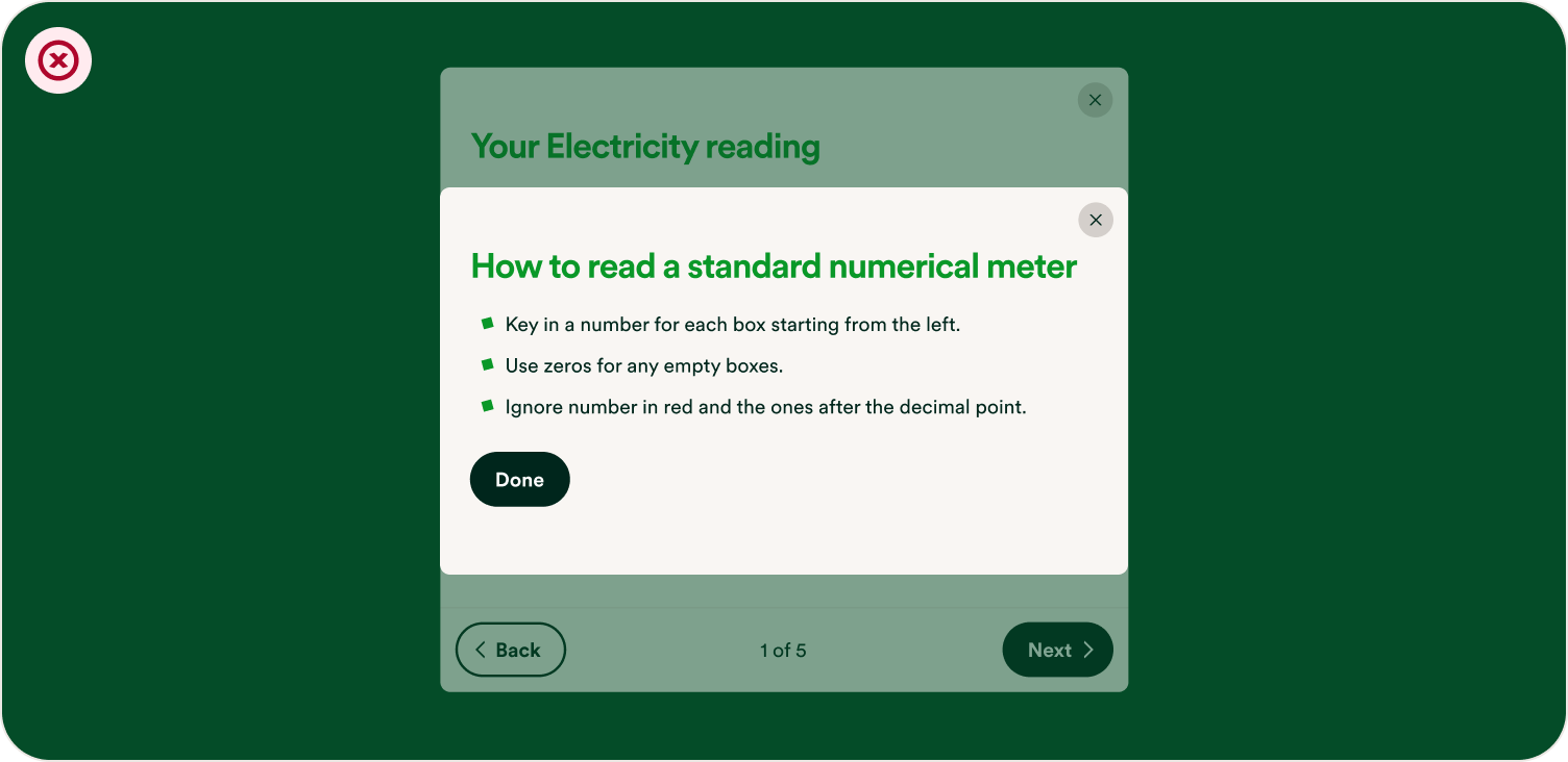 Modal usage illustration 3